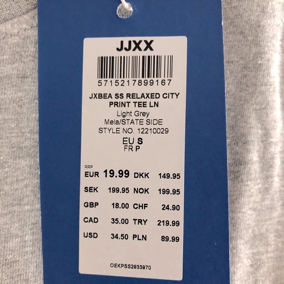 JJXX Varsity T-shirt - Picture 4 of 4